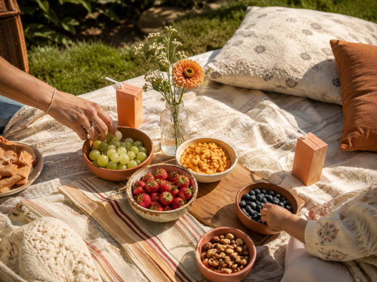 Backyard Picnic for Kids (Why the Simplest Activity Is Often the Best One)