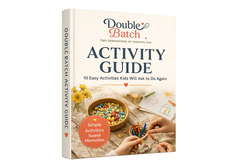The Double Batch Activity Guide free printable ebook cover